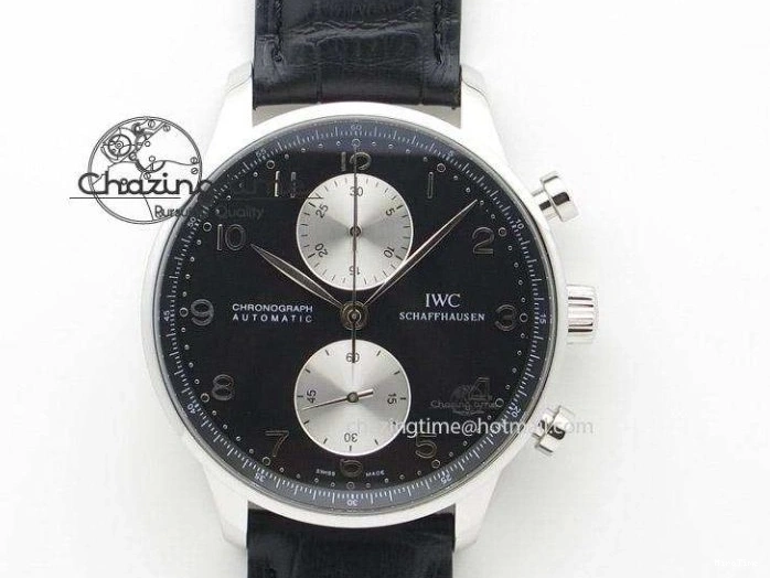 MIROTIME 0507 Portuguese IW3714 Diam ZF V2 1:1 Best Edition White Dial RG Numbers On Brown Leather Strap A79350 (Slim Movement) Fashionable 7246